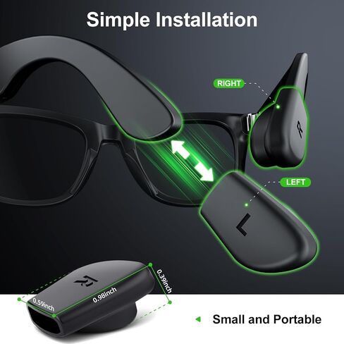 قبضة أذن النظارات متوافقة مع ملحقات النظارات الذكية Ray Ban Meta(Gen 1 & 2) Wayfarer/Skyler/Headliner/Blazer/Scriber Optics، ومقابض وسادة الأذن المصنوعة من السيليكون المضادة للانزلاق لنظارات Meta Gen 2 الذكية in Kuwait
