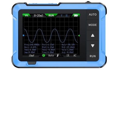 DSO510 10MHz جهاز صغير محمول باليد ملتقط الذبذبات الرقمي الذكي متعدد الوظائف مولد إشارة 2 في 1 48 عينات عملاقة/ثانية معدل أخذ العينات in Kuwait