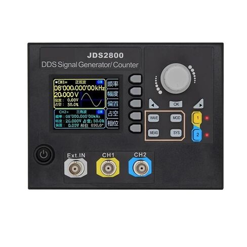 JDS2800 15/40/60 ميجا هرتز الرقمية ثنائي القناة DDS وظيفة إشارة مولد تردد متر عداد الكناس Pluse مولد الضوضاء (JDS2800-15 ميجا هرتز ، الاتحاد الأوروبي) in Kuwait