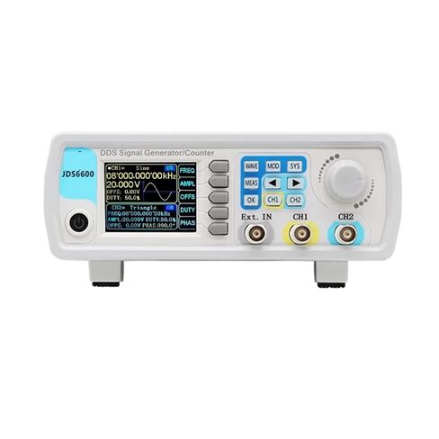 JDS6600 60MHz ثنائي القناة DDS وظيفة إشارة مولد رقمي 2-CH تردد متر مولد نبض الموجي التعسفي (المملكة المتحدة) in Kuwait