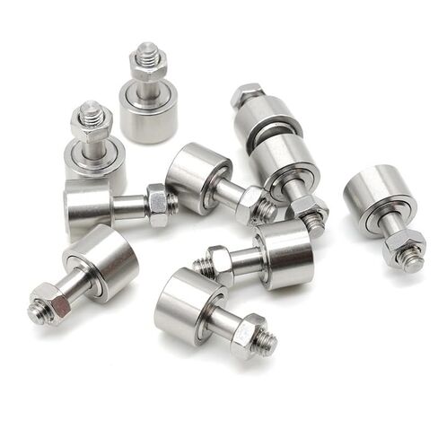 1 قطعة CF5 SUS304 الفولاذ المقاوم للصدأ كام أتباع محمل ذو بكرات إبرية تحمل KR13 مصغرة المسار الأسطوانة تحمل M5X13X23mm in Kuwait