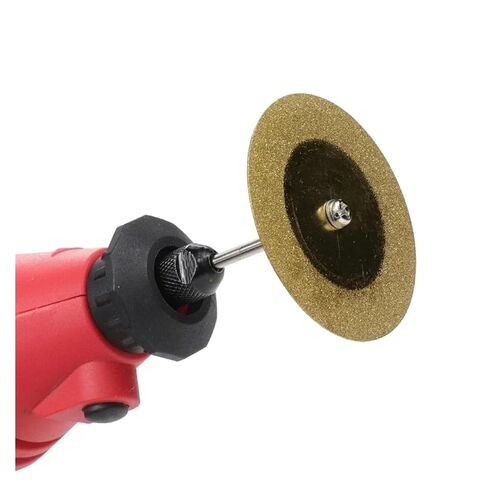 5pcs 20/30/40/50mm Diamond Cutting Disc for Rotary Tools Coated Circular Saw Blade for Cutting Gemstone Glass Ceramic in Kuwait