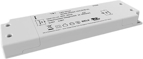 24W12V رقيقة الجهد المستمر محرك التيار الكهربائي AED24-12VLSTB-UL مرآة الحمام LED ضوء اللمس التبديل in Kuwait