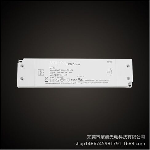 24W12V رقيقة الجهد المستمر محرك التيار الكهربائي AED24-12VLSTB-UL مرآة الحمام LED ضوء اللمس التبديل in Kuwait