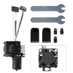 Comgrow P1 Series 3D Printers Hotend Kit, P1P and P1S Full Assembly Hardened Steel Hot End with Fan, Thermistor, 0.4mm Nozzle and Heating Block, Hotend Replacement for Bamboo Lab P1P and P1S in Saudi Arabia