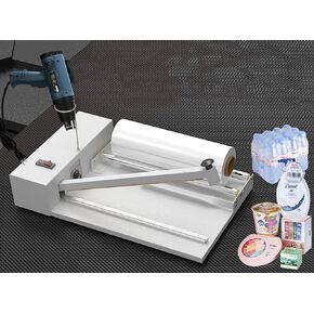 Hand Wrapping Machine,Packaging Sealing Machine, with Heat Gun, Sealing Length 30cm, 9 Levels of Temperature Adjustment, Shrink Wrap Sealer for Food, Books PVC POF Film in Saudi Arabia