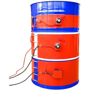 Adjustable Metal Drum Heater - Silicon Oil Barrel & Pail Heater with Thermostat, Ideal for Oil Drums & Liquefied Tanks, Efficient Heating Solution for Industrial Use in Kuwait