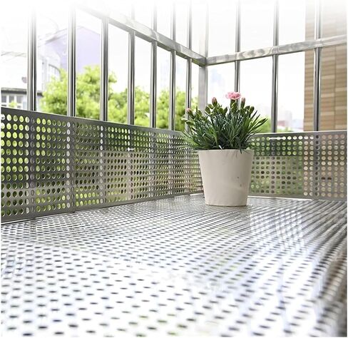 Stainless Steel Perforated Plate,304 Stainless Steel Perforated Sheet - Leak-Proof Window Pads, Durable Stainless Steel Plate for Ventilation, Drainage, and DIY Projects, Corrosion Resistant in Kuwait