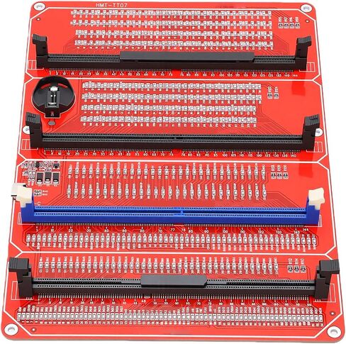 Hilitand Memory Tester, Diagnostic Tool for DDR3 DDR4 DDR5 RAM, with LED Indicators for Open Short Circuit Detection, Compatible with Desktop Server Computers in Kuwait