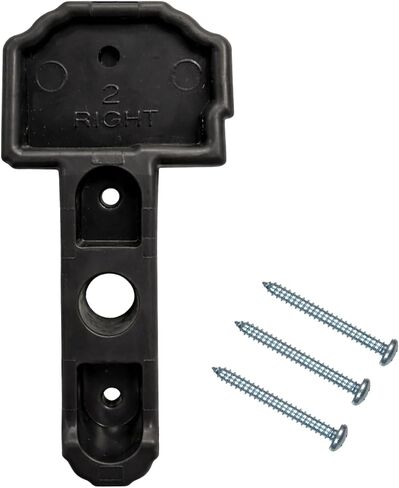 Right Astragal Boot Seal, Durable Rubber End Cap for Wood, PVC, or Composite Astragals, Weatherproof Replacement for Exterior Double Doors, Avodah Hardware in Kuwait