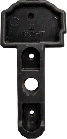 Right Astragal Boot Seal, Durable Rubber End Cap for Wood, PVC, or Composite Astragals, Weatherproof Replacement for Exterior Double Doors, Avodah Hardware in Kuwait