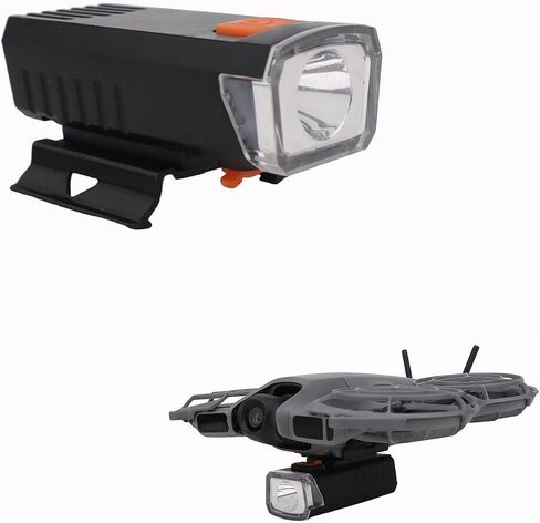 كشاف NEO 2 LED للطيران الليلي، كشاف ليلي للطائرة بدون طيار، ضوء ملاحة LED ملحقات إضاءة لـ DJI Neo 2، قابلة لإعادة الشحن (أسود) in Kuwait