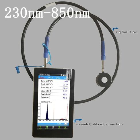 Ultraviolet 230-850nm Spectrometer OHSP350UV Optical wavelength Meter Accuracy 0.5nm in Saudi Arabia