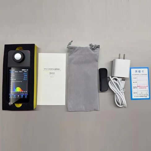Illuminance Meter Handheld Spectrometer CCT CRI Test in Kuwait