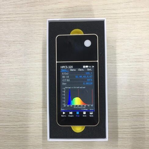 HPCS-320 380-780nm Spectrometer Photometer Colorimeter CCT CRI with PC Software(前方探头) in Saudi Arabia