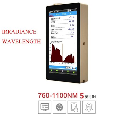 760nm 1100nm Range 660nm and 850nm Dual wavelength Radiometer /cm2 Testing OHSP350IRS in Saudi Arabia