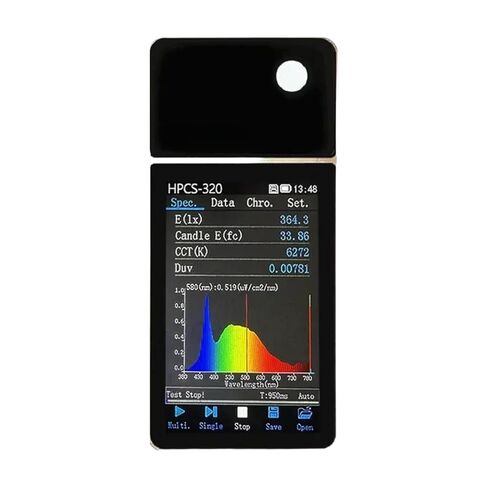 HPCS320 HPCS320D Spectrometer Photometer Colorimeter CCT CRI Meter(传感器启动) in Saudi Arabia