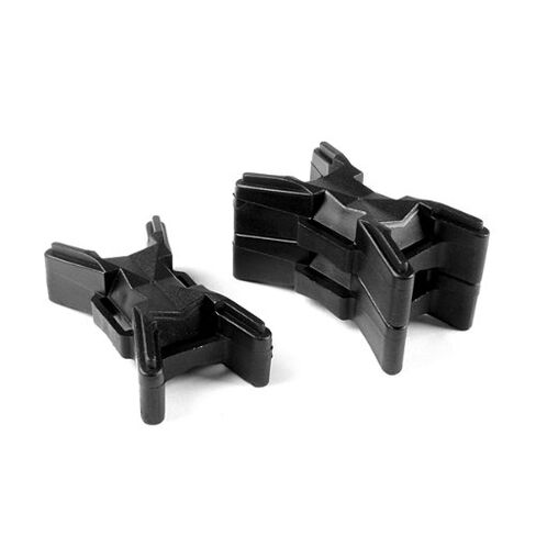 Hellermann Tyton TELS-SPK2 Extended Length Tie Spacer, PP, Black (Pack of 50) in Kuwait