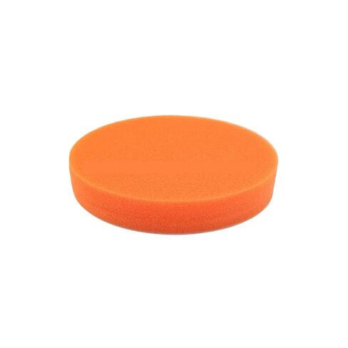 5 Inch 6 Inch Buffing Sponge Pad Orange Hook and Loop Backing Foam Polishing Pad Rubbing Ruber Buffing Sponge for Car Bathroom(10PCS 125mm) in Kuwait