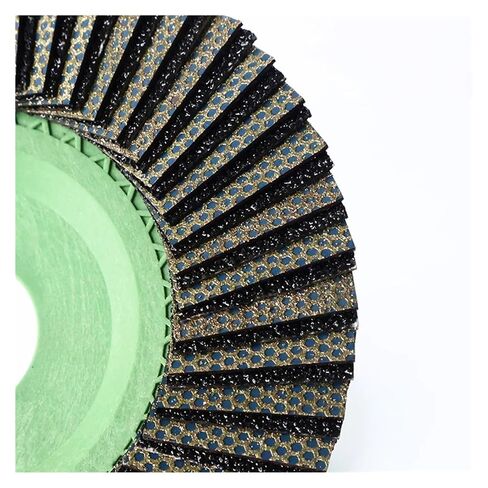 115mm Diamond Flap Disc Wheel Apply Angle Grinder for Glass Metal Ceramic Tile Marble and Granite Polishing Grinding Wheel(120) in Kuwait