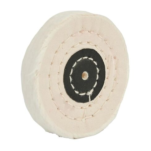 50-200mm Polishing Wheel Buffing Cloth Cotton Lint Cloth Arbor Buffer Grinder Pad for Grinder Tool Polish Disc Polisher General(100mm 4inch) in Kuwait