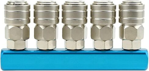 Type C Connector Self-locking Valve Multi-position Pneumatic Split Quick Plugs OSML2 3 4 5 1Pcs(Matteself-locking*OSML6) in Kuwait