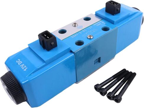 12V Hydraulic Solenoid Directional Valve 25/104700 25104700 Compatible With JCB 1400B 1550B 1600B 1700B 3C 3CX 3D in Kuwait