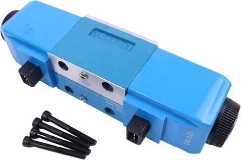 12V Hydraulic Solenoid Directional Valve 25/104700 25104700 Compatible With JCB 1400B 1550B 1600B 1700B 3C 3CX 3D in Kuwait
