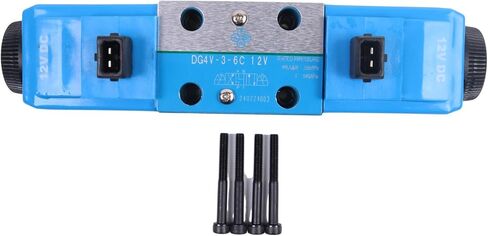 12V Hydraulic Solenoid Directional Valve 25/104700 25104700 Compatible With JCB 1400B 1550B 1600B 1700B 3C 3CX 3D in Kuwait