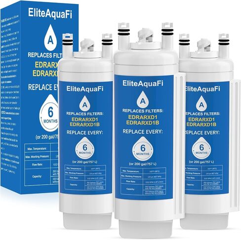 EDRARXD1 Water Filter Compatible with Whirlpool EDRARXD1 Everydrop Filter A (3 Pack) in Kuwait