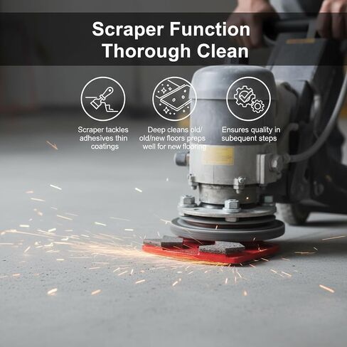 3PCS Trapezoid Diamond Floor Grinding Pads Discs Grit #30 for Floor Grinder 3-Tooth Arrow Tooth in Kuwait