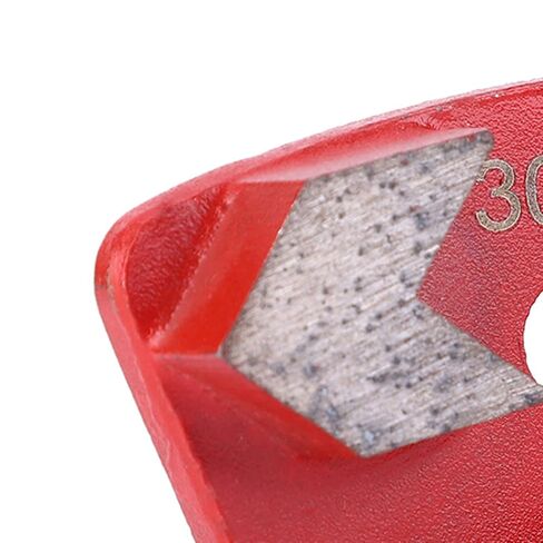 3PCS Trapezoid Diamond Floor Grinding Pads Discs Grit #30 for Floor Grinder 3-Tooth Arrow Tooth in Kuwait