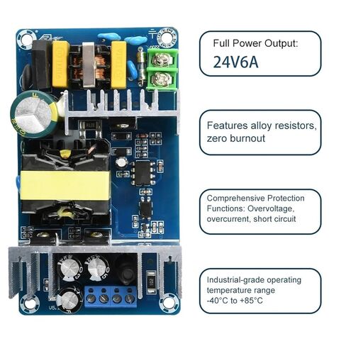Dual Input Switching Power Supply Module AC 110-245V 199-346V to 24V 8A Step Down Converter in Kuwait