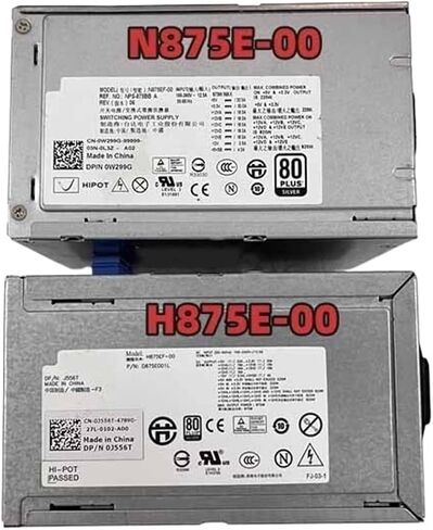1pc N875EF-00 H875E-00 875W J556T GM869 W299G for T5400 T5500 Workstation Power Supply in Kuwait