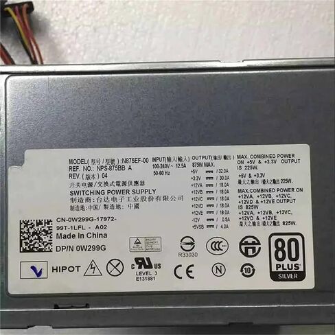 1pc N875EF-00 H875E-00 875W J556T GM869 W299G for T5400 T5500 Workstation Power Supply in Kuwait