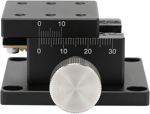 X Axis LWX4040 Dovetail Groove Fine Tuning Platform Guided Manual Shift Gear Drive Knob Adjustment Slide in Kuwait