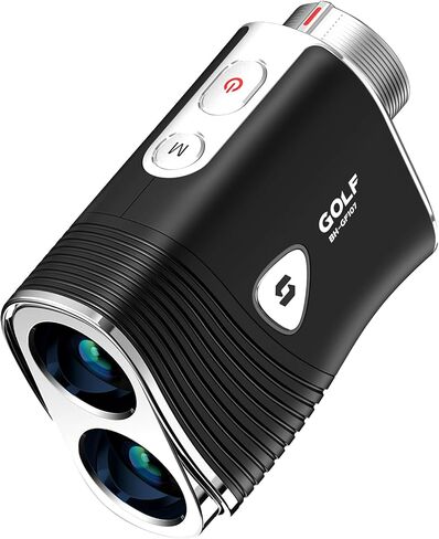 MOESAPU Golf Range Finder with Slope, 1200 Yards Golf Rangefinders with Magnetic Strip and Rechargeable Battery, Pin Lock Vibration, High Transmittance LCD, Golf Accessories for Golfers in Kuwait