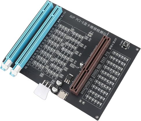 جهاز اختبار بطاقة الرسومات من جينوكو مع جهاز اختبار بطاقة الرسومات الفيديو AGP PCI E ثنائي الغرض لعرض الفيديو للكشف السريع عن الأخطاء in Kuwait