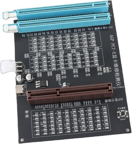 جهاز اختبار بطاقة الرسومات من جينوكو مع جهاز اختبار بطاقة الرسومات الفيديو AGP PCI E ثنائي الغرض لعرض الفيديو للكشف السريع عن الأخطاء in Kuwait