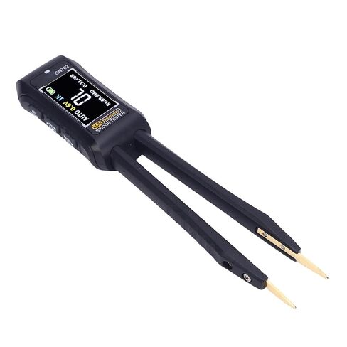LiebeWH Digital Tweezer Tester, Auto Measurement Resistor Capacitor Inductance Diode Electronic Component Tester with Interchangeable Head and Screen Direction Switching, for Electronic in Kuwait