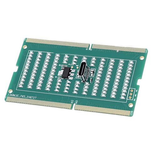 Efficient DDR4 Laptop Motherboard Memory Interface Tester with LED Indicators for Fast Testing in Kuwait