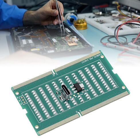 Efficient DDR4 Laptop Motherboard Memory Interface Tester with LED Indicators for Fast Testing in Kuwait