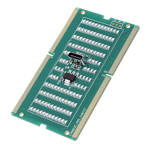 Efficient DDR4 Laptop Motherboard Memory Interface Tester with LED Indicators for Fast Testing in Kuwait