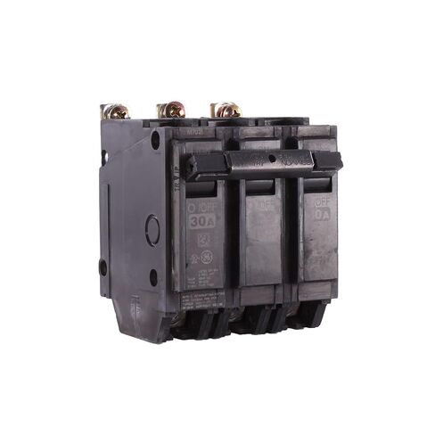 ABB TEY/Q-Line® THQB32030 قاطع دائرة مصغر ثلاثي الأقطاب • قاطع ثلاثي الأقطاب 30 أمبير • 120/240 فولت تيار متردد، 10 كيلو أمبير رحلة مغناطيسية حرارية • التثبيت بمسامير • الاستخدام السكني والتجاري in Kuwait
