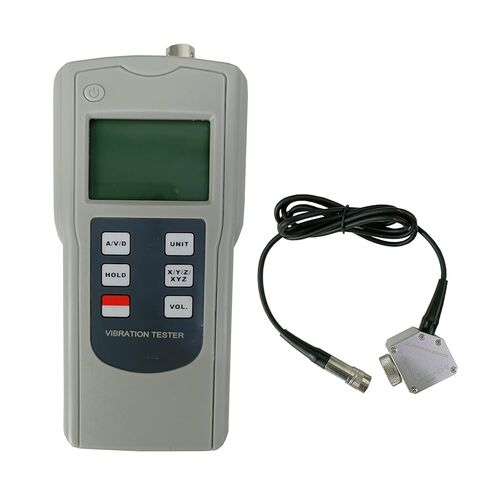 Digital 3D Vibration Meter Vibrometer Gauge with 3-Axis Piezoelectric Accelerometer Transducer Wide FrequencyRange (10Hz~10kHz) in Acceleration Mode Accuracy ±5%+2 Digits in Kuwait