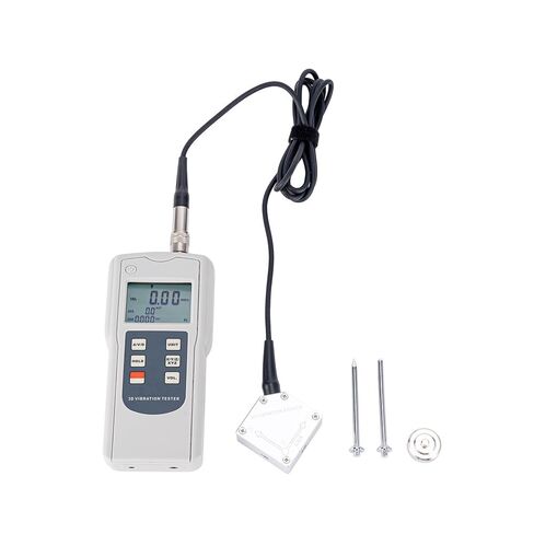 Digital 3D Vibration Meter Vibrometer Gauge with 3-Axis Piezoelectric Accelerometer Transducer Wide FrequencyRange (10Hz~10kHz) in Acceleration Mode Accuracy ±5%+2 Digits in Kuwait