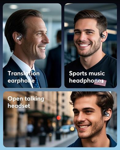 Translation Earbuds Real Time - AI 144 Language Translator Earbuds, 5.4 Ear Buds with ENC Noise Canceling Mic, LED Power Display, IPX7 Waterproof Headset for Workout Running, Purple in Saudi Arabia