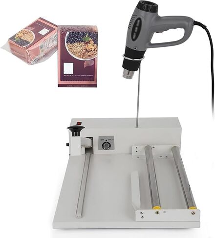 Hand Wrapping Machine,Packaging Sealing Machine, with Heat Gun, Sealing Length 30cm, 9 Levels of Temperature Adjustment, Shrink Wrap Sealer for Food, Books PVC POF Film in Kuwait