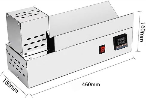 600W Horizontal PVC Capsule Shrinking Machine, Wine Bottle Capsule Sealing Machine LCD Display Stepless Temperature Adjustment in Kuwait