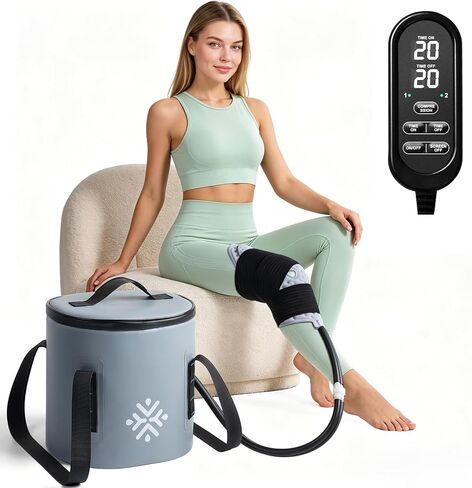 آلة الثلج للركبة بعد الجراحة مع الضغط، آلة العلاج البارد لاستبدال الورك، حزمة لف Cryocuff لاستعادة الكتف، نظام الدورة الدموية الباردة ACL in Kuwait